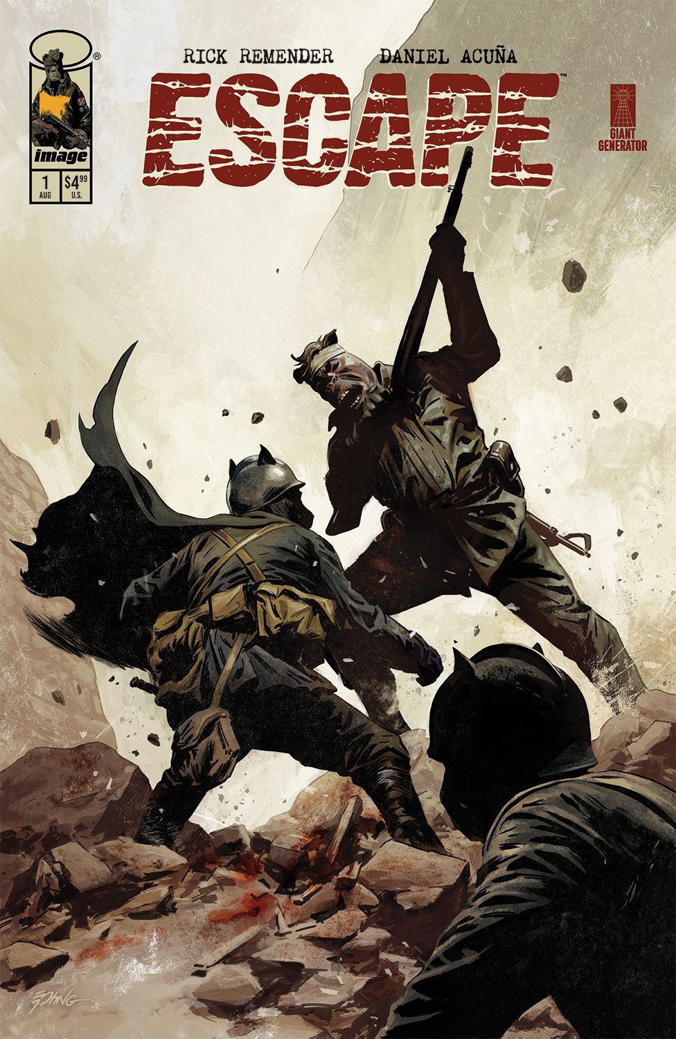 Escape #1 (Cvr C Inc 1:25 Steve Epting Variant) Comic