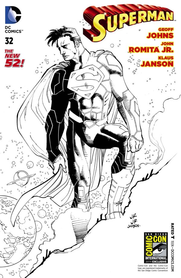 Superman #32 (SDCC 2014 Convention Exclusive Sketch Cover)