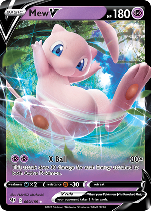 Mew V (69/189) - Darkness Ablaze