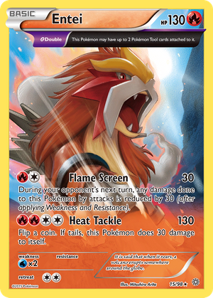 Entei (15/98) - Ancient Origins