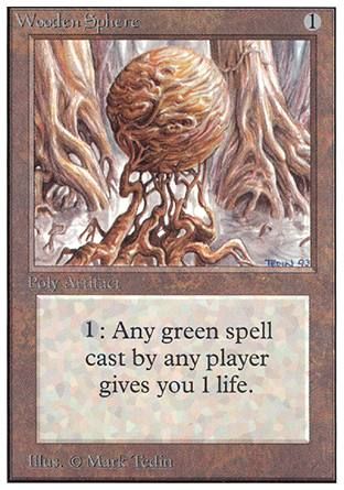 Wooden Sphere (Unlimited) Trading Card