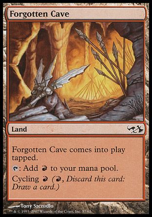 Forgotten Cave (Elves vs. Goblins) Trading Card