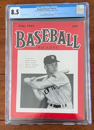  Baseball Magazine #v87 #3 