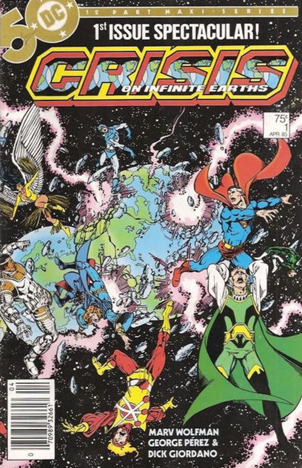 Crisis on Infinite Earths #1 (Newsstand Edition)