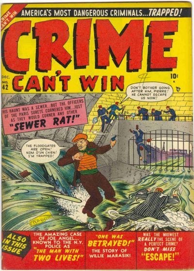 Crime Can't Win #42 Comic