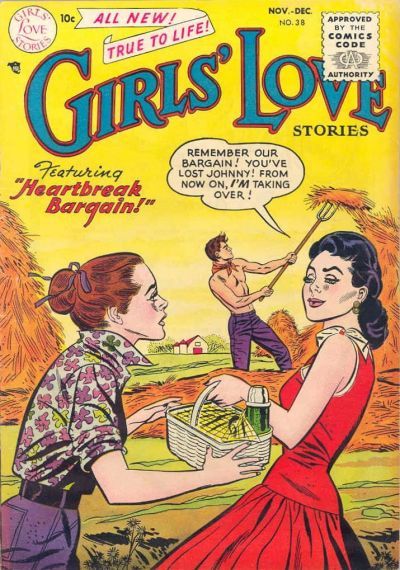Girls' Love Stories #38 Comic
