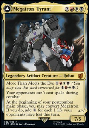 Megatron, Tyrant (Transformers) Trading Card