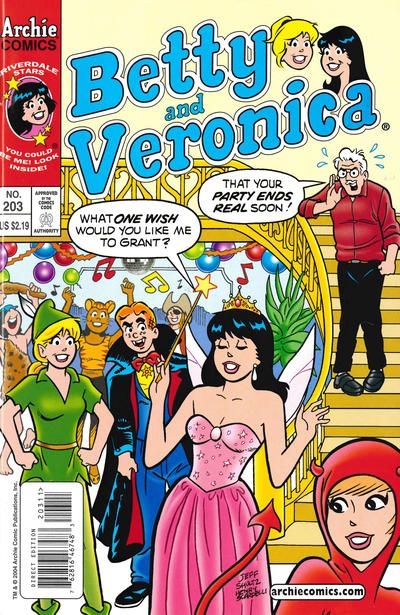 Betty and Veronica #203 Comic