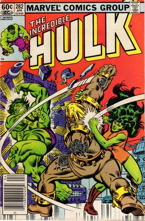 Incredible Hulk #282 (Newsstand Edition)
