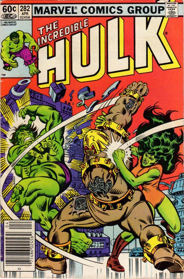 Incredible Hulk #282 (Newsstand Edition)