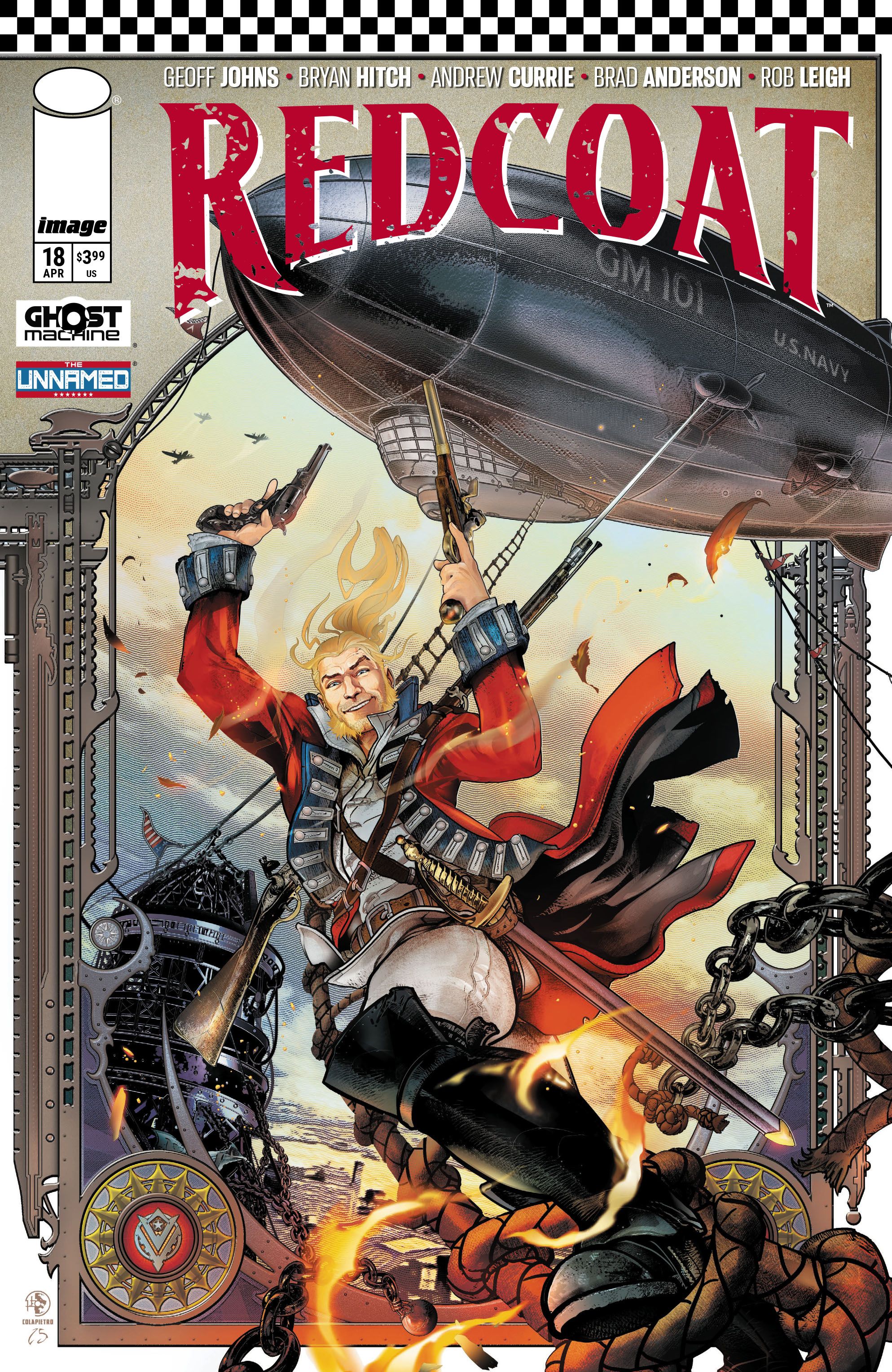 Redcoat #18 (Cvr B Leonardo Colapietro Variant) Comic