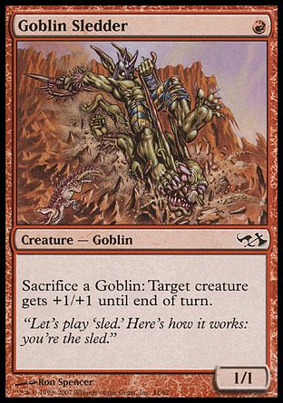 Goblin Sledder (Elves vs. Goblins) Trading Card