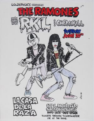 The Ramones La Casa De La Raza 1989