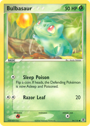 Bulbasaur (54/112) - FireRed & LeafGreen