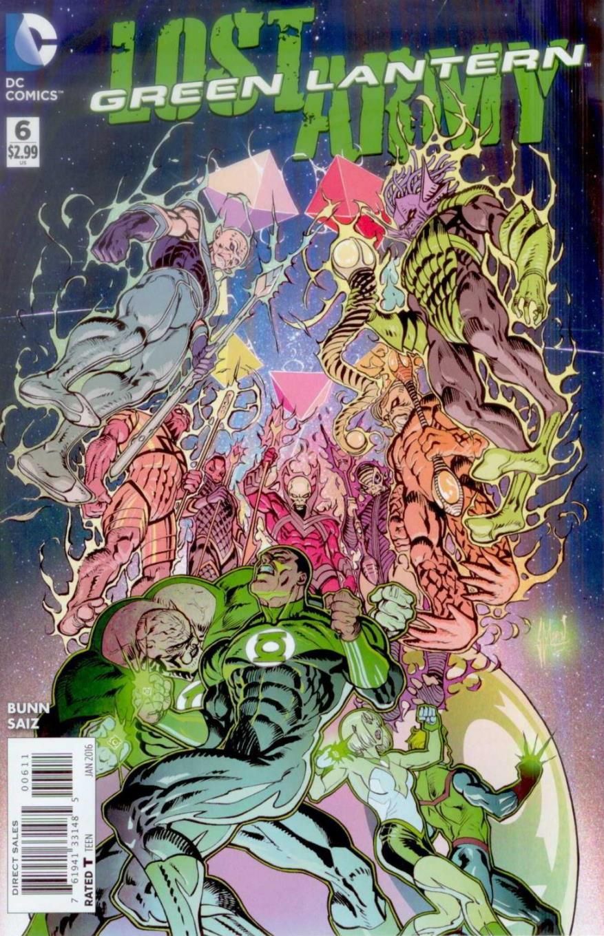 Green Lantern The Lost Army #6 Comic