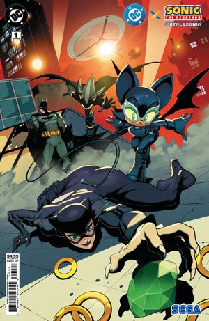 DC X Sonic The Hedgehog The Metal Legion #1 (Cvr B Adam Bryce Thomas Card Stock Variant)