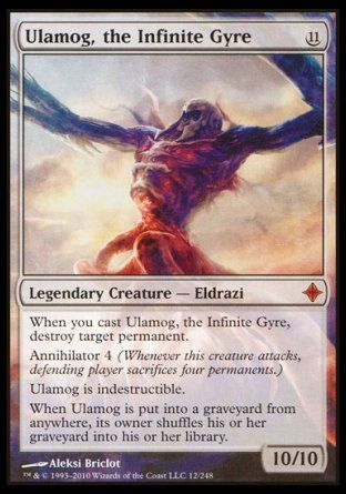 Ulamog, the Infinite Gyre (Rise of the Eldrazi) Trading Card