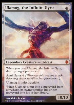 Ulamog, the Infinite Gyre (Rise of the Eldrazi)