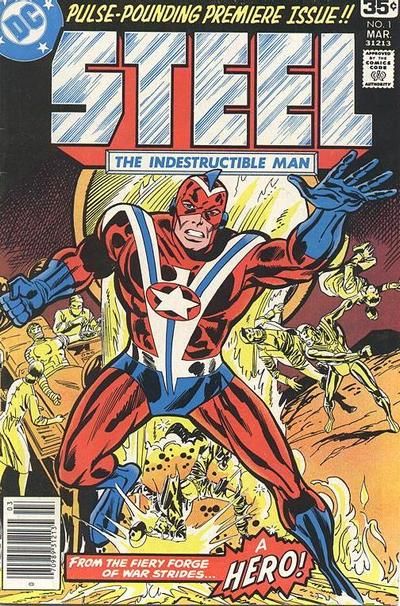 Steel, the Indestructible Man Comic