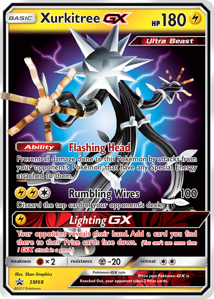 Xurkitree GX (SM68) - SM Black Star Promos Pokémon Card