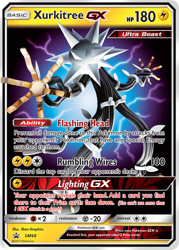 Xurkitree GX (SM68) - SM Black Star Promos