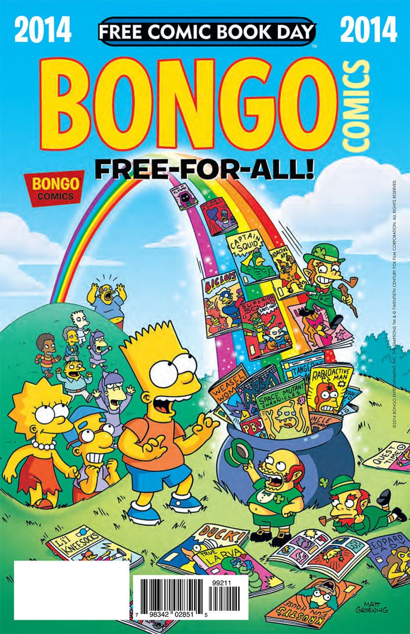 Bongo Comics Free-For-All #2014 Comic