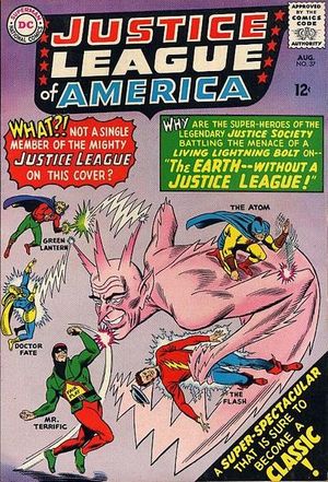 Justice League selling America #46 CGC 2.5