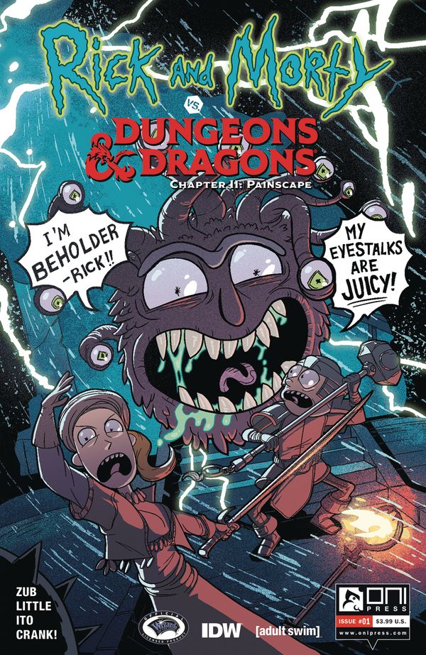 Rick and Morty Vs. Dungeons & Dragons II #1 (Cover B Zub)