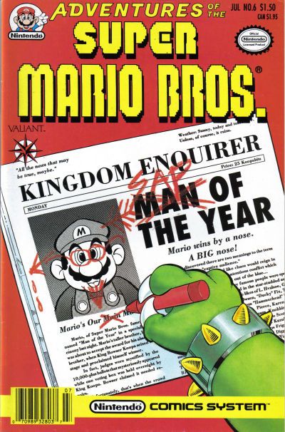 Adventures of the Super Mario Bros. #6 Comic