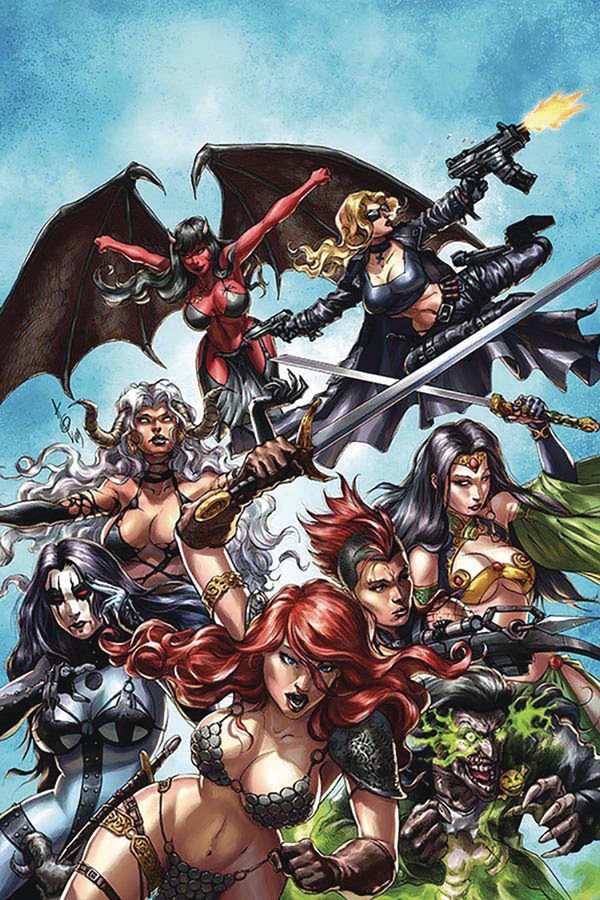 Red Sonja: Age of Chaos #1 (Quah Ltd Virgin Cover)