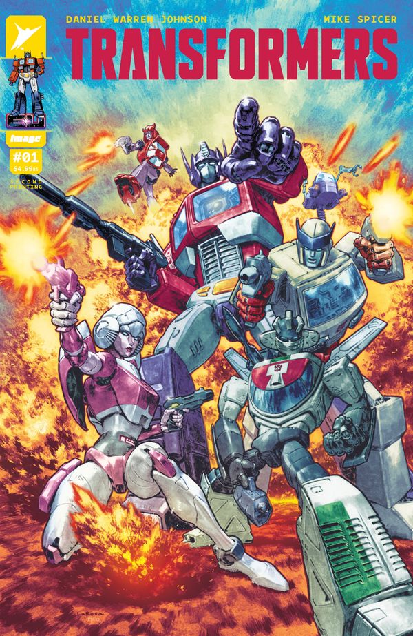 Transformers 1 (2nd Printing Cvr C Lewis Larosa Var) Value GoCollect