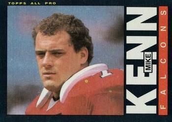 Mike Kenn 1985 Topps #17 Sports Card