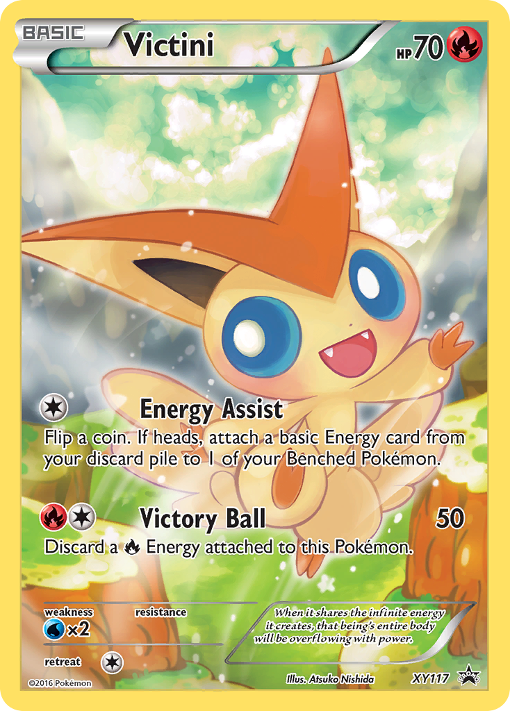 Victini (XY117) - XY Black Star Promos Pokémon Card