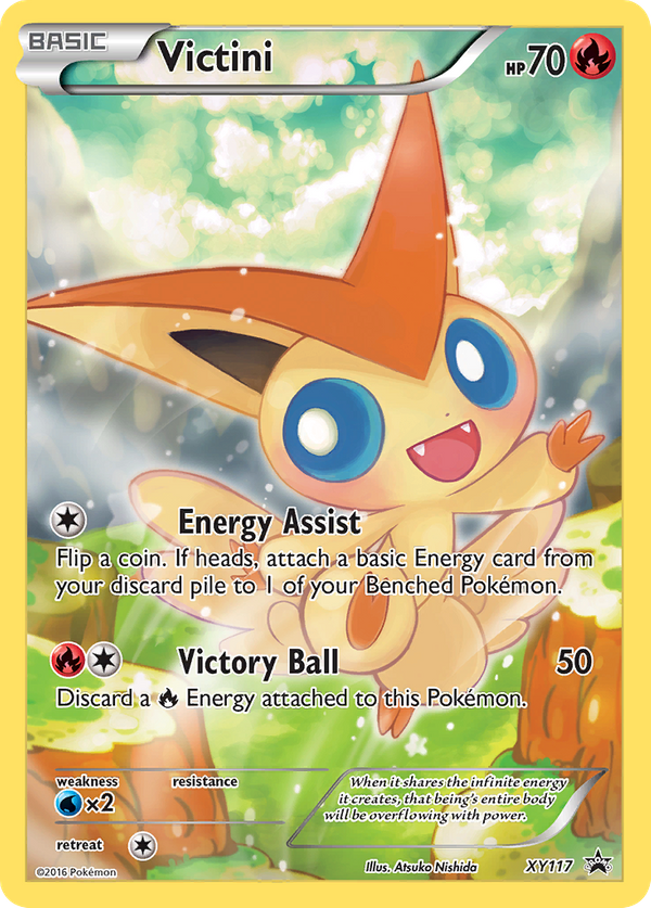 Victini (XY117) - XY Black Star Promos