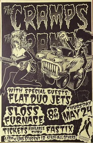 The Cramps Sloss Furnace Birmingham 1990