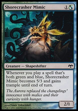 Shorecrasher Mimic (Eventide) Trading Card