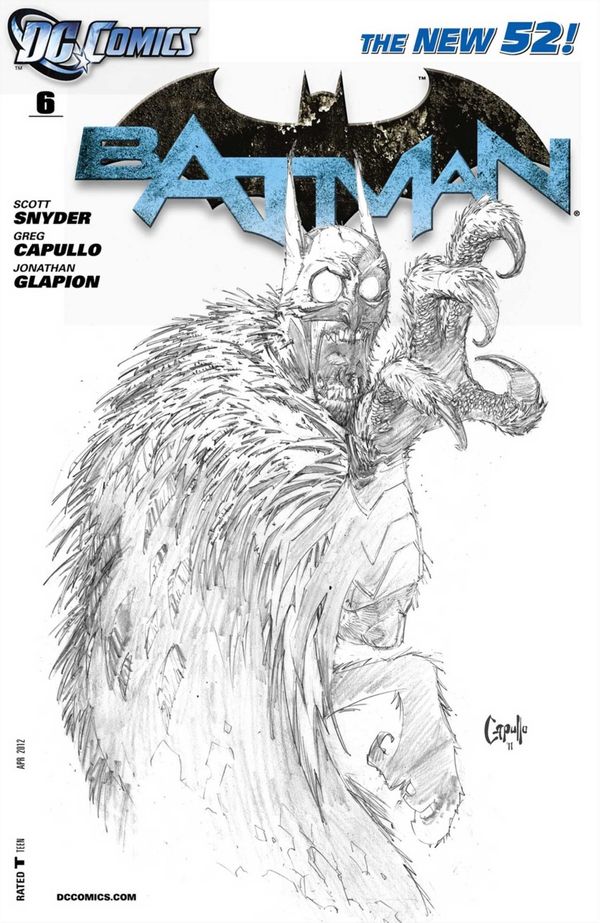 Batman #6 (Sketch Cover)