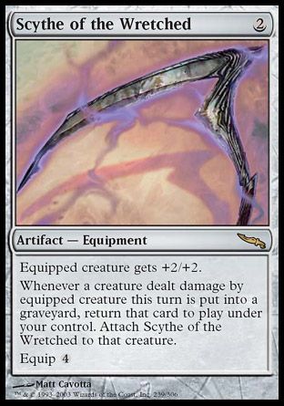 Scythe of the Wretched (Mirrodin) Trading Card