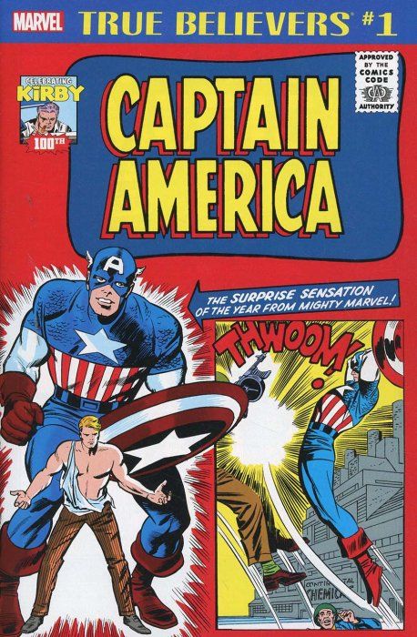True Believers: Kirby 100th - Captain America #1 Comic