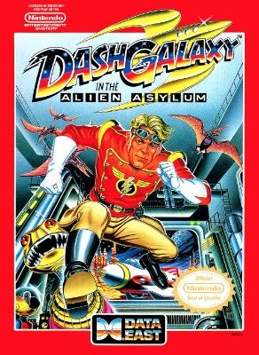 Dash Galaxy in the Alien Asylum Video Game
