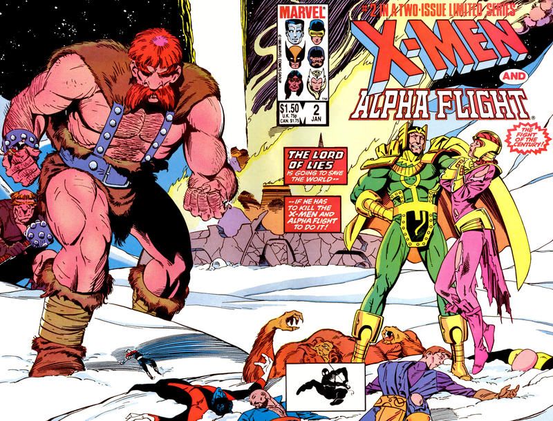 X-Men / Alpha Flight #2 Comic