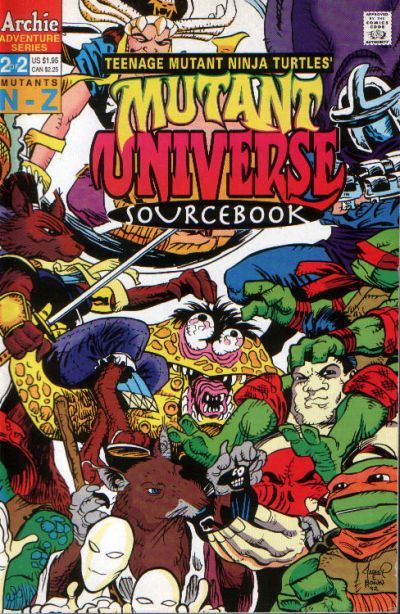 TMNT: Mutant Universe Sourcebook #2 Comic