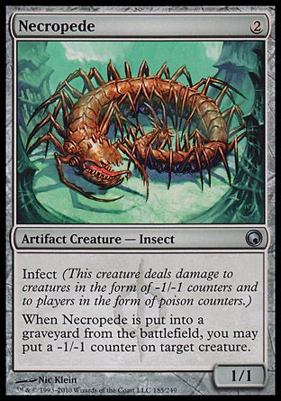 Necropede (Scars of Mirrodin) Trading Card