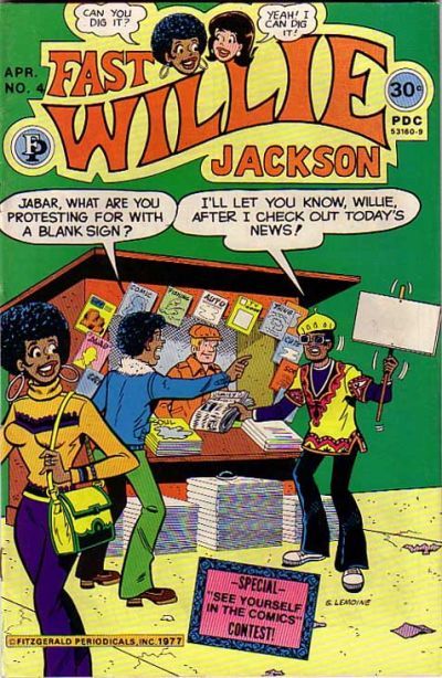 Fast Willie Jackson #4 Comic
