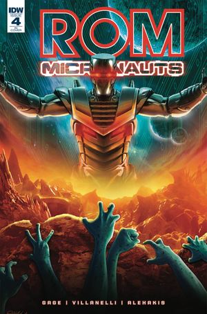 Rom & The Micronauts #4 (10 Copy Cover)