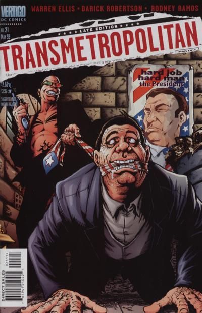 Transmetropolitan #21 Comic