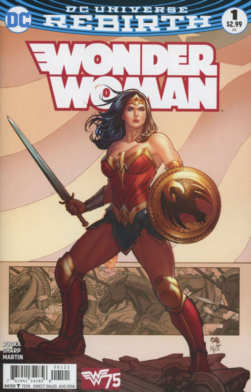 Wonder Woman 1 Frank Cho Variant Cover 2016 Value Gocollect 4989