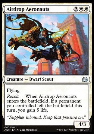 Airdrop Aeronauts (Aether Revolt) Trading Card