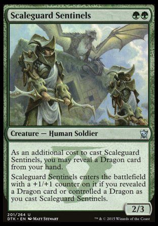 Scaleguard Sentinels (Dragons of Tarkir) Trading Card