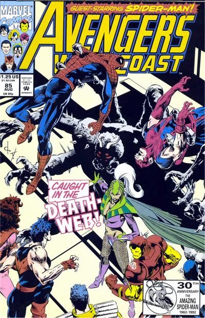 Avengers West Coast #85 Comic